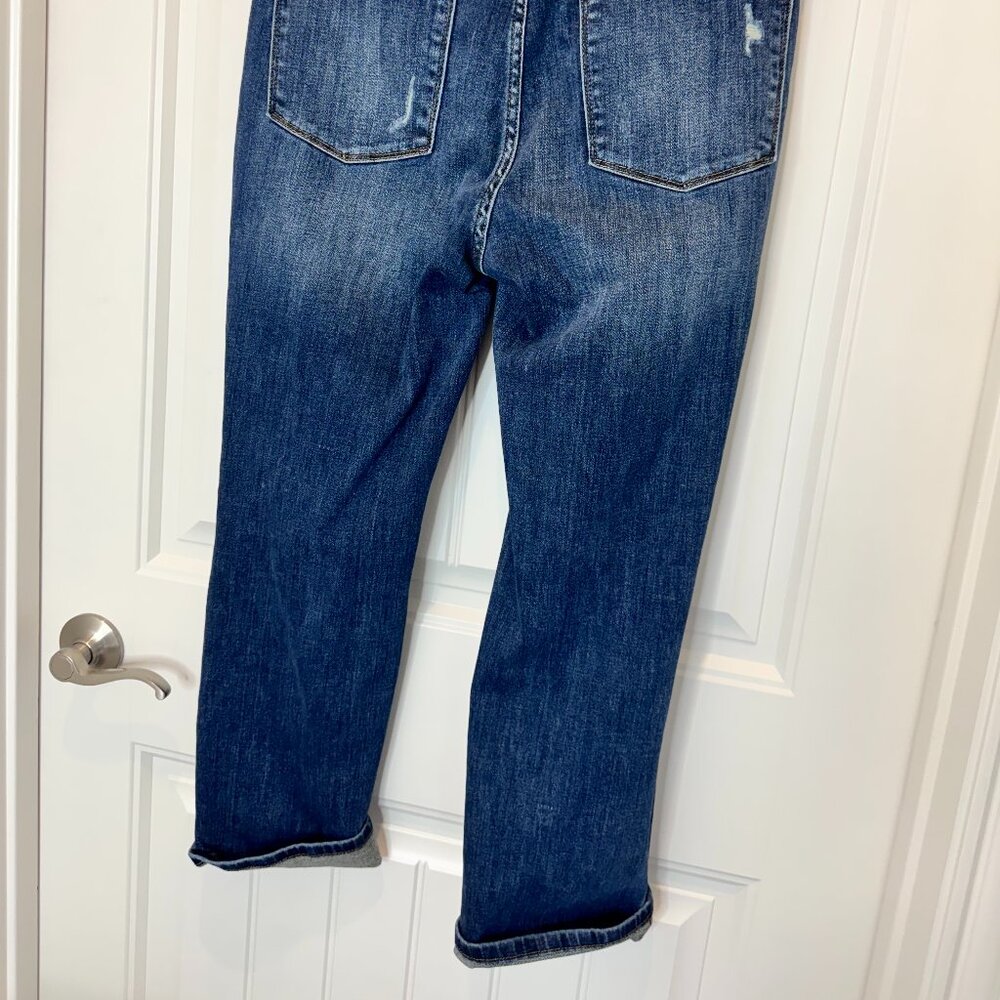 JUDY BLUE Walnut Creek Mid Rise Cropped Straight, Size 13/31 Women's - Picture 4 of 7